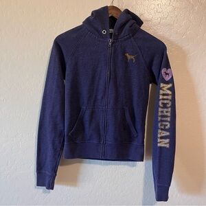 Y2K PINK Victoria’s Secret Michigan University Jacket Size S